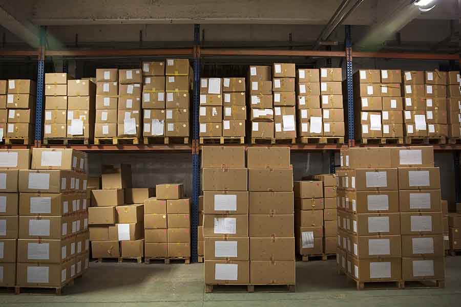 warehousing and storing